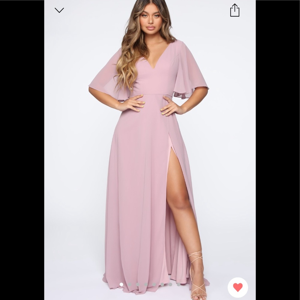 Elsie Maxi Dress - Mauve